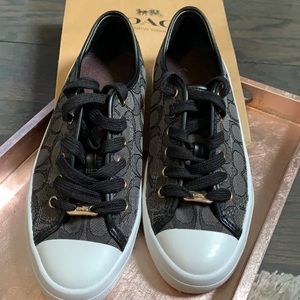 Sz 8.5 Authentic COACH Empire Signature Sneake…